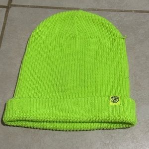 American Eagle Neon Green Beanie